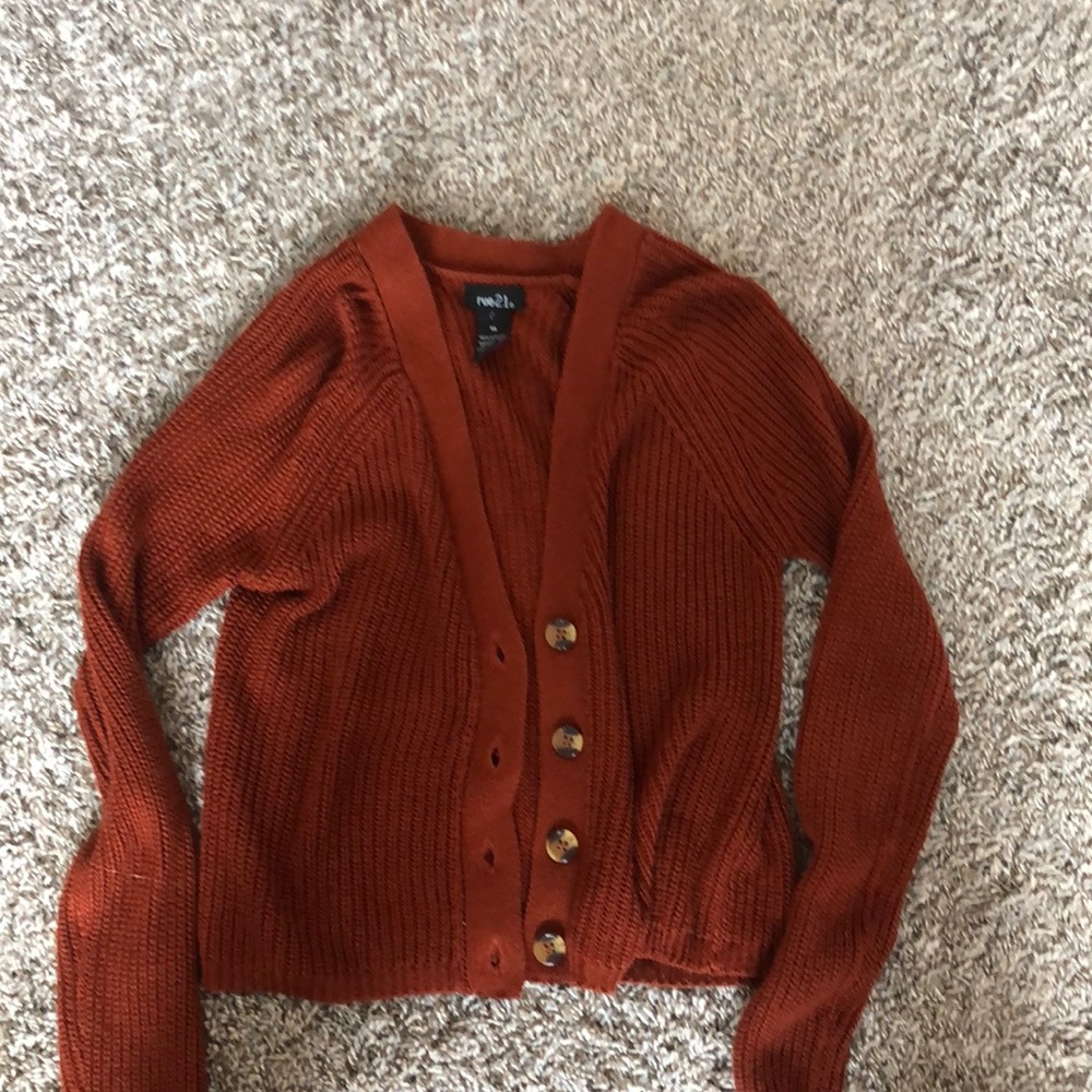 cropped cardigan